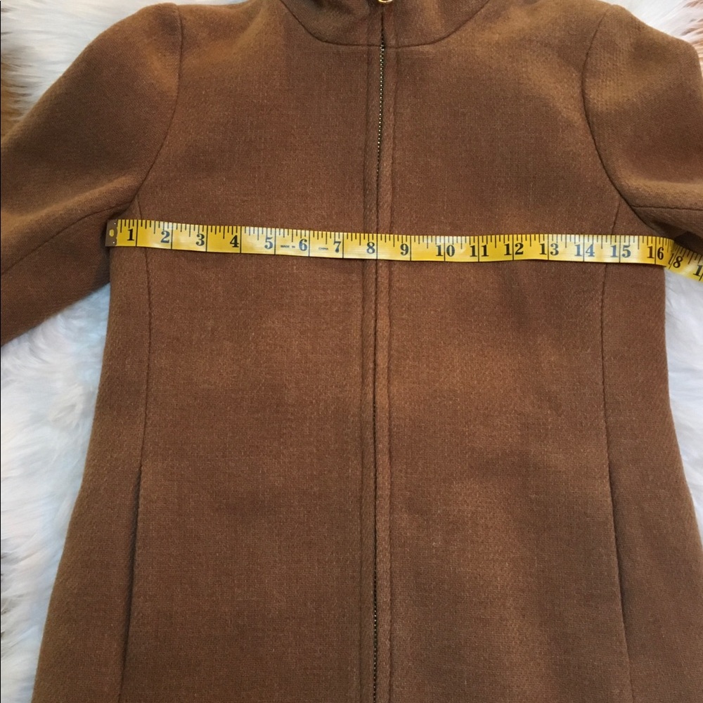 NWT J. Crew Italian stadium cloth wool coat 2P - Picture 6 of 8